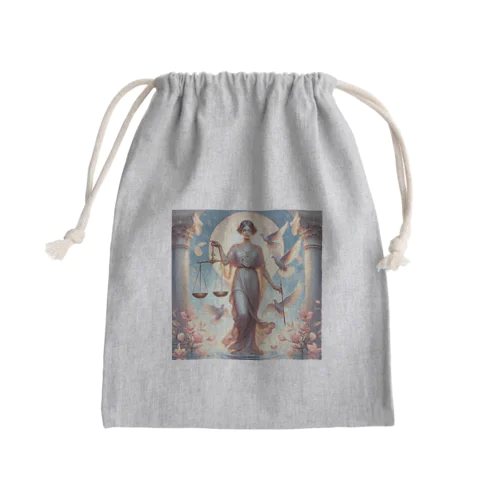 Libra 天秤座 Mini Drawstring Bag