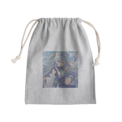 美少女2 Mini Drawstring Bag