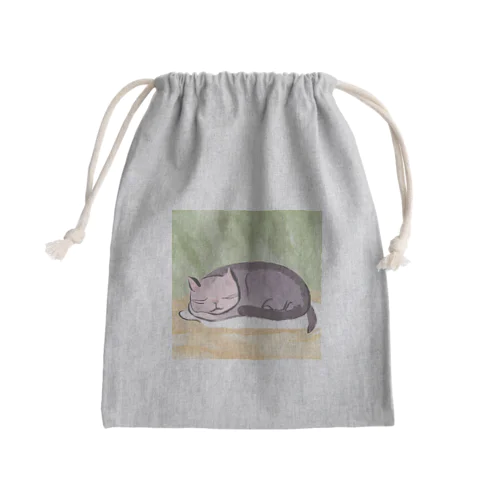 HIRUNENEKO Mini Drawstring Bag