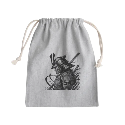 推志武士　捌 Mini Drawstring Bag