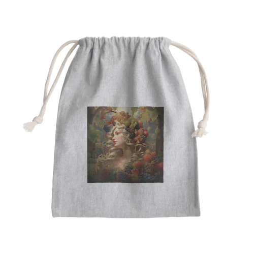 果実の女神　なでしこ1478 Mini Drawstring Bag