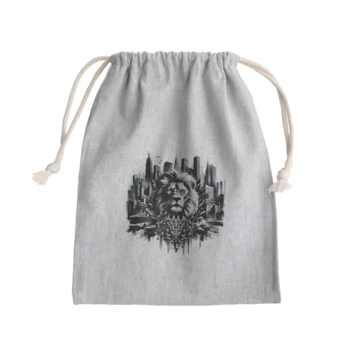 Urban Jungle Majesty Mini Drawstring Bag