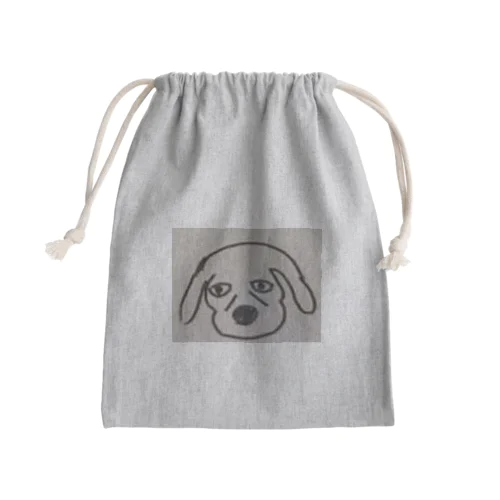 疲れた犬 Mini Drawstring Bag