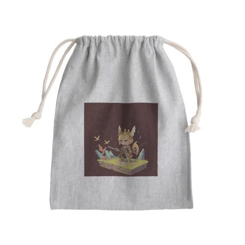 聖女騎士の冒険　序章 Mini Drawstring Bag