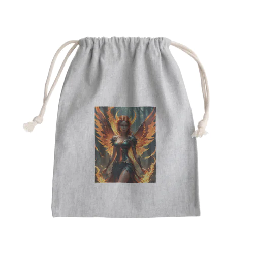 炎の妖精 Mini Drawstring Bag