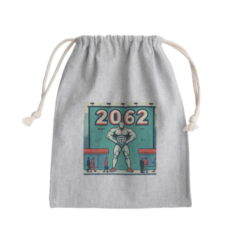 【2062】アート Mini Drawstring Bag