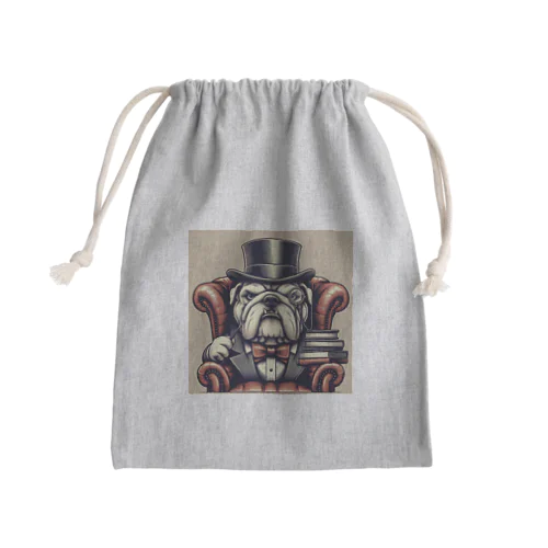 ブルドック Mini Drawstring Bag