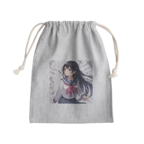 まだ見ぬあなた Mini Drawstring Bag