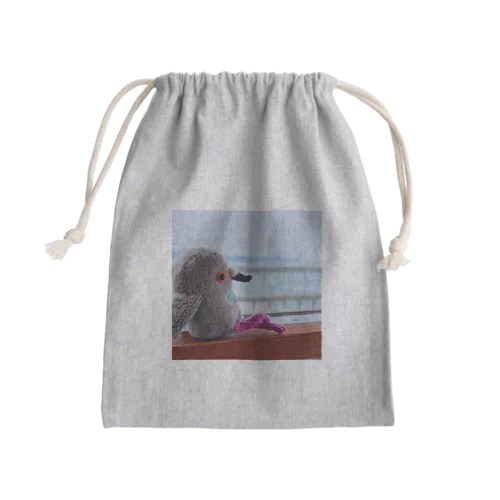 たそがれぽっぽちゃん Mini Drawstring Bag