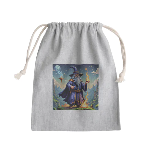 賢者 Mini Drawstring Bag