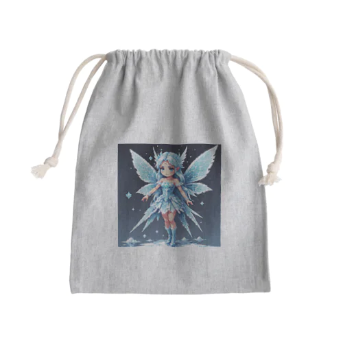 氷の妖精 Mini Drawstring Bag