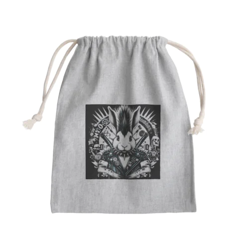 ラビットパンク Mini Drawstring Bag