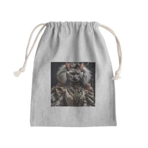 猫王国の王様猫 Mini Drawstring Bag