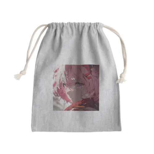 涙の記憶 Mini Drawstring Bag