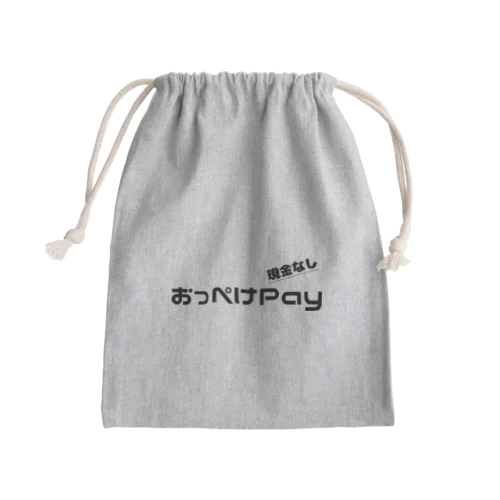 【おっぺけPay】 Mini Drawstring Bag