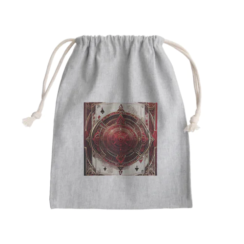 トランプ Mini Drawstring Bag