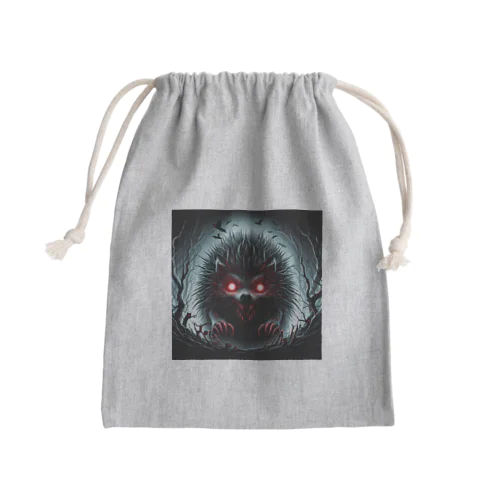 ホラーハリネズミ Mini Drawstring Bag