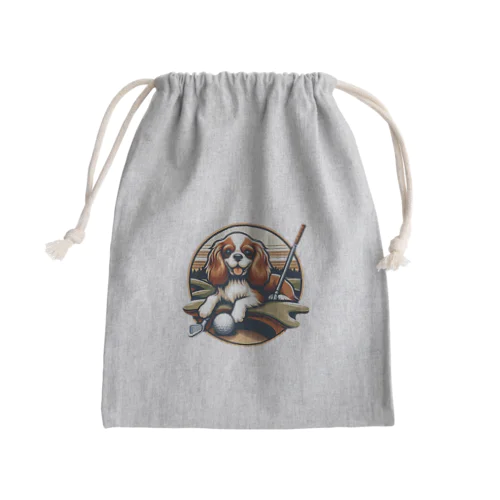 cava-golf Mini Drawstring Bag