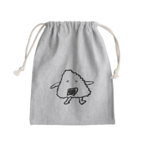 おにぎりくん Mini Drawstring Bag