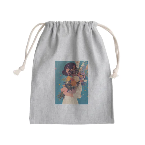 花束をあなたに　Hime  2530 Mini Drawstring Bag