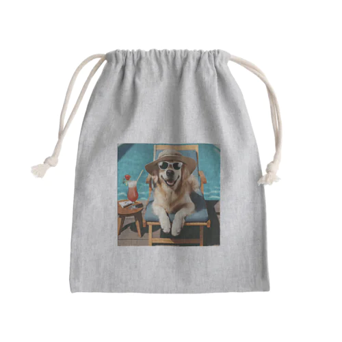 chill犬 Mini Drawstring Bag