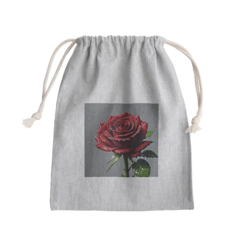 一輪のバラ Mini Drawstring Bag