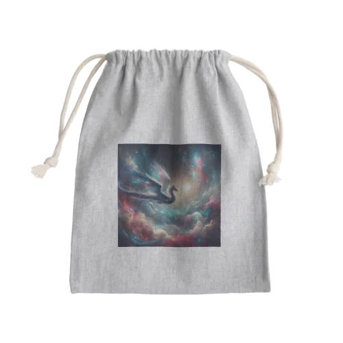 Fantasticalドラゴン Mini Drawstring Bag