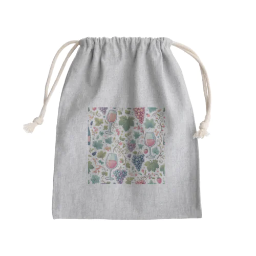 Romantic Mini Drawstring Bag