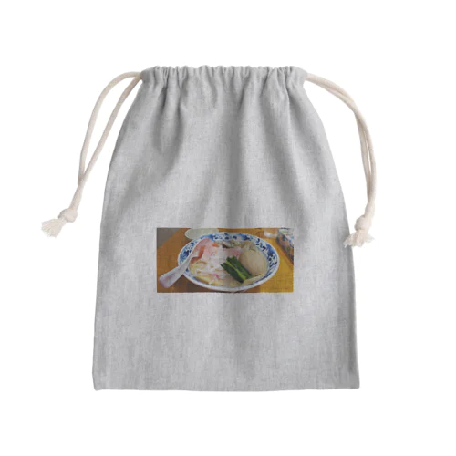 ラーメン　旨い　激うまラーメン　塩味 Mini Drawstring Bag