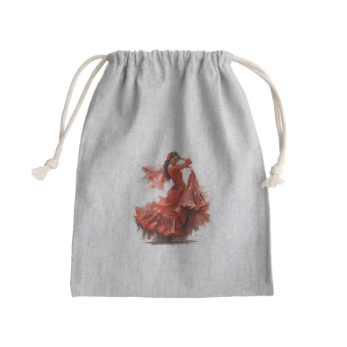 カルメン　なでしこ1478 Mini Drawstring Bag