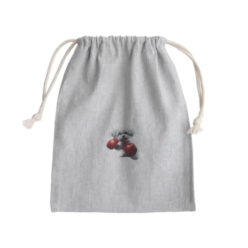 マルチーズ Mini Drawstring Bag