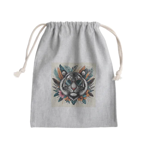 TIGER Mini Drawstring Bag