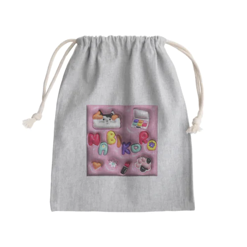 ナビコロリ Mini Drawstring Bag