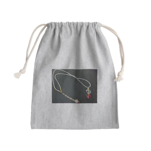 アンティーク風ネックレス Mini Drawstring Bag