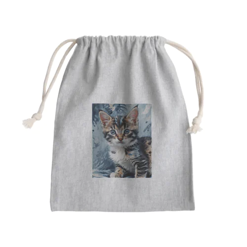 子猫 Mini Drawstring Bag