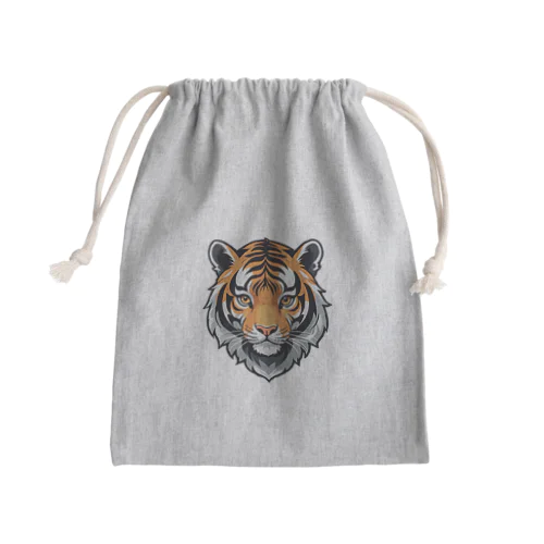 Tigers Mini Drawstring Bag