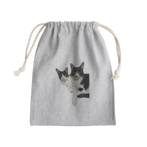 ふくまるちゃん2 Mini Drawstring Bag