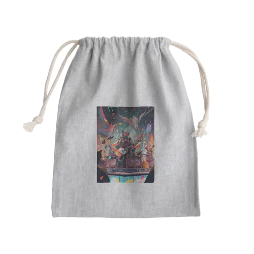 動物園信長音楽祭　エンジェル717 2065 Mini Drawstring Bag