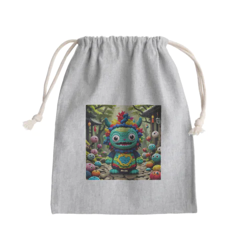 毛糸妖怪　アムヤン Mini Drawstring Bag