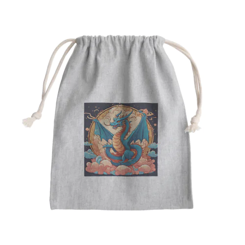 昇華する守護龍 Mini Drawstring Bag