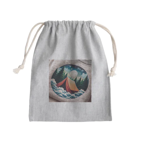 テントくん Mini Drawstring Bag