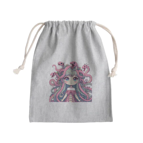 メデューサ少女 Mini Drawstring Bag