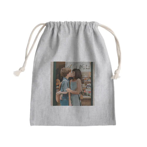 ファーストキス Mini Drawstring Bag