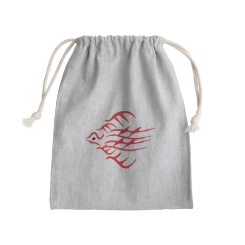 不死鳥 Mini Drawstring Bag