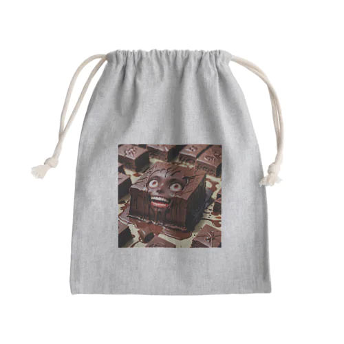 人口チョコ Mini Drawstring Bag