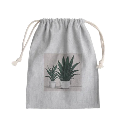 サンスベリア グッズ Mini Drawstring Bag