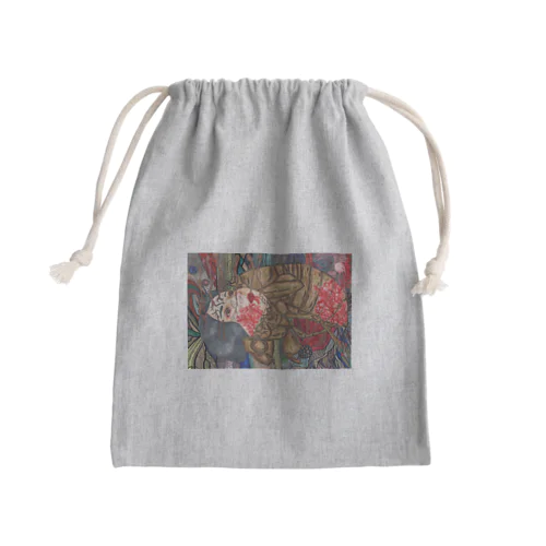 穀雨の下 Mini Drawstring Bag