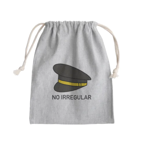 NO IRREGULAR -pilot- Mini Drawstring Bag