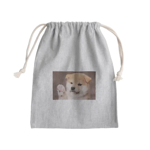 可愛い柴犬 Mini Drawstring Bag