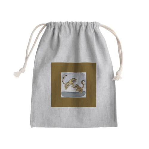 燃えよ闘魂! Mini Drawstring Bag